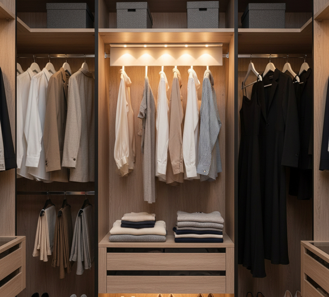Wireless LED Cabinet Light With Motion Sensor Magnetic Mounted