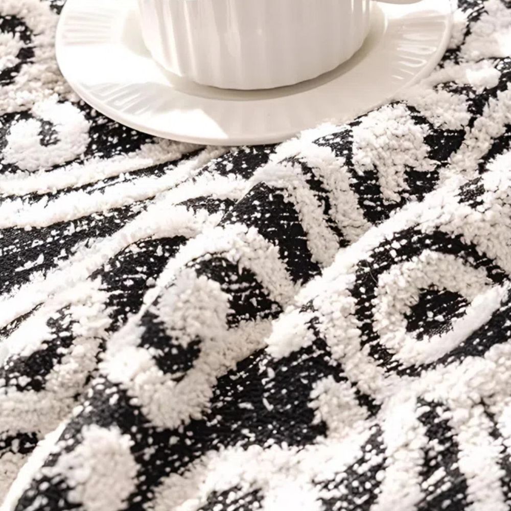Ornamental Jacquard Couch Cover