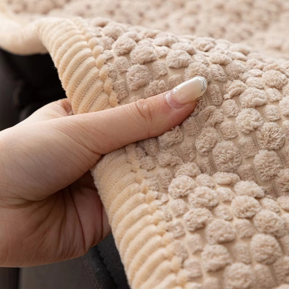 Pet-Proof Textured Quilted Couch Protector Slipcover