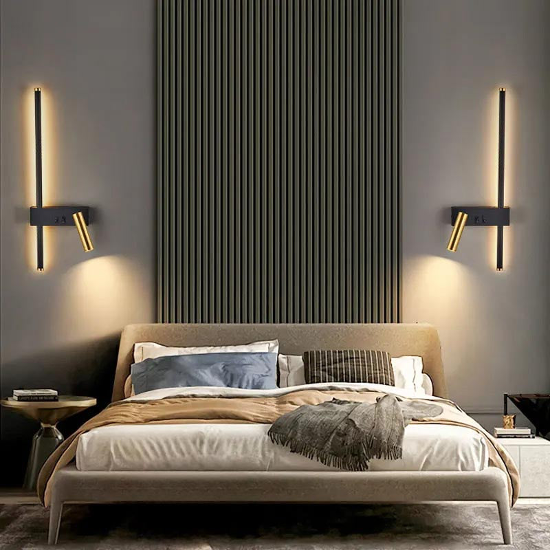 Swivel Led Wall Light With Adjustable Reading Head