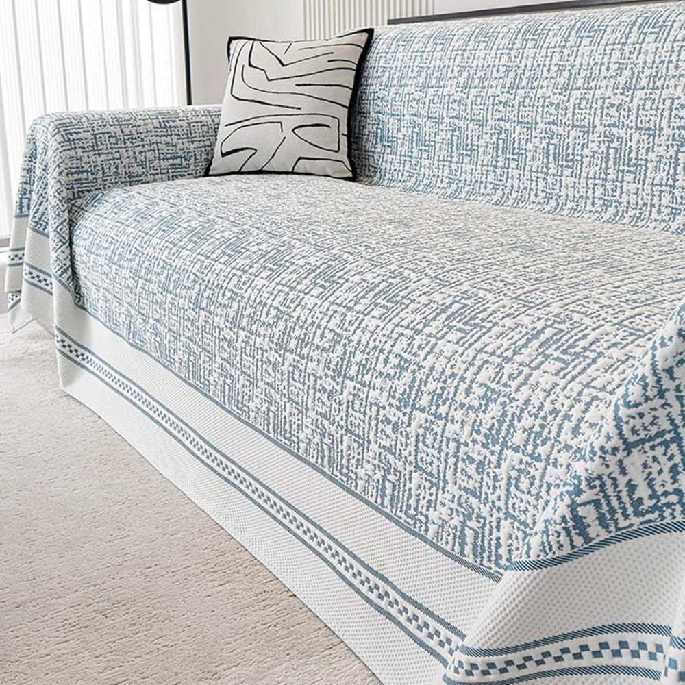 Sahara Sketch Chenille Couch Cover