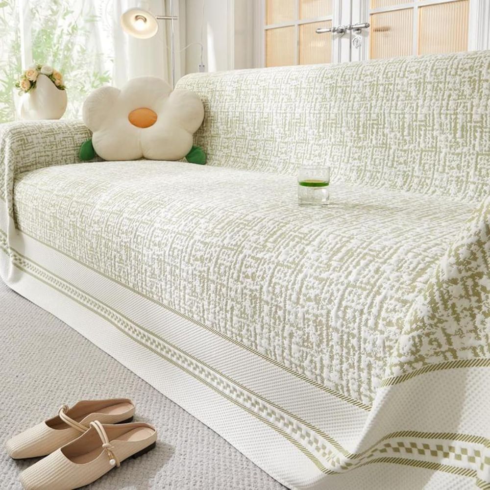 Sahara Sketch Chenille Couch Cover