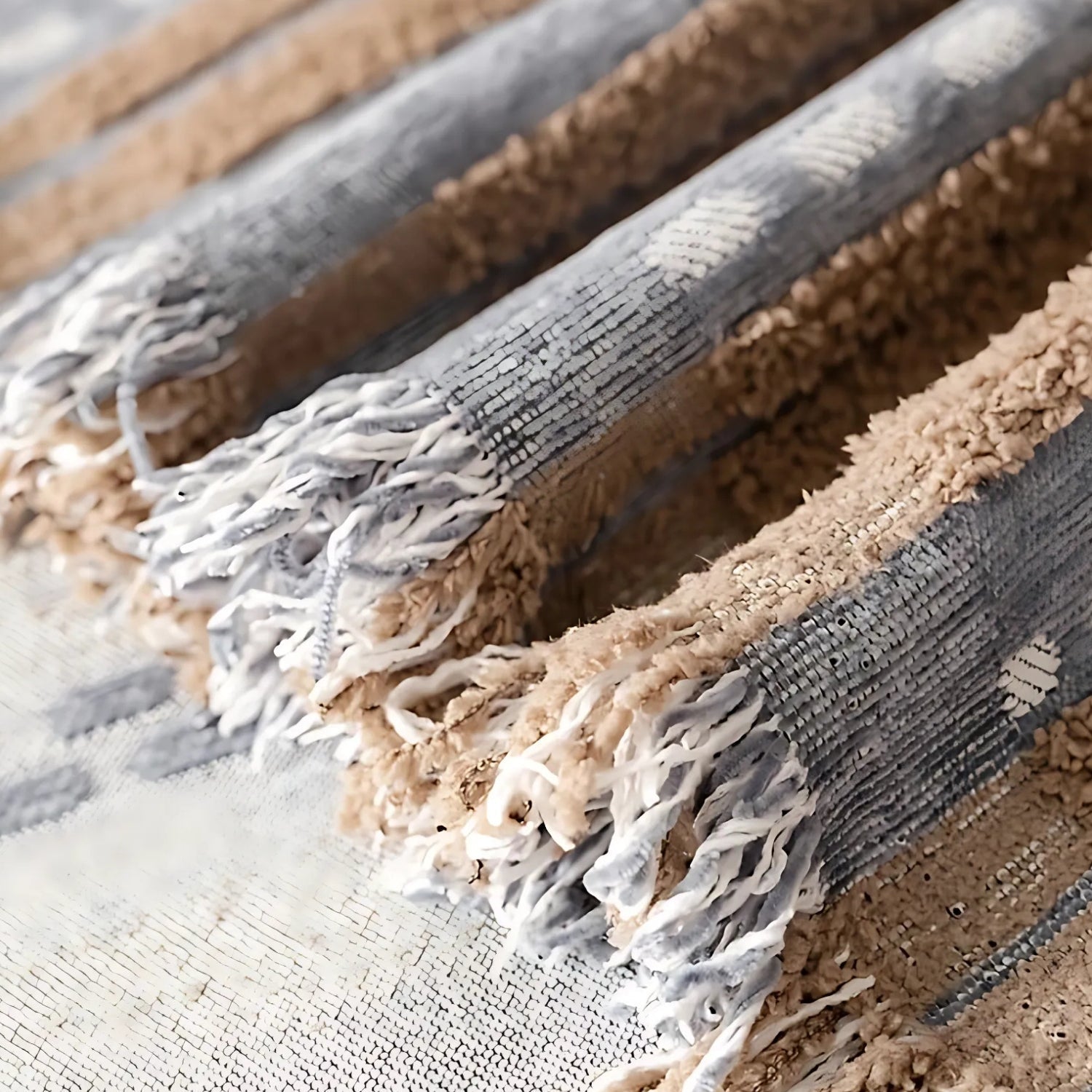 Sahara Style Plush Boho Couch Cover Blanket
