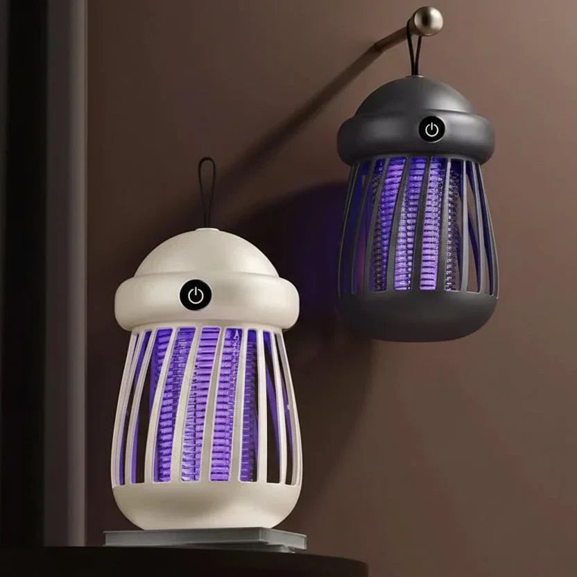 UV Mosquito Killer Lamp – 3000V Electric Bug Zapper – Rechargeable