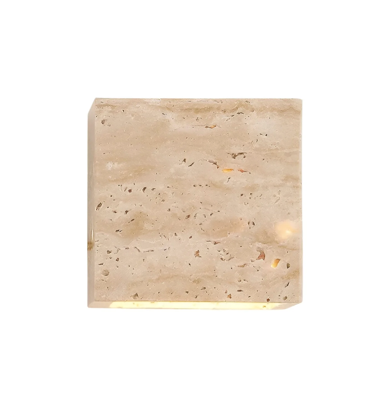 Travertine Wall Light Natural Stone Modern Minimalist Sconce