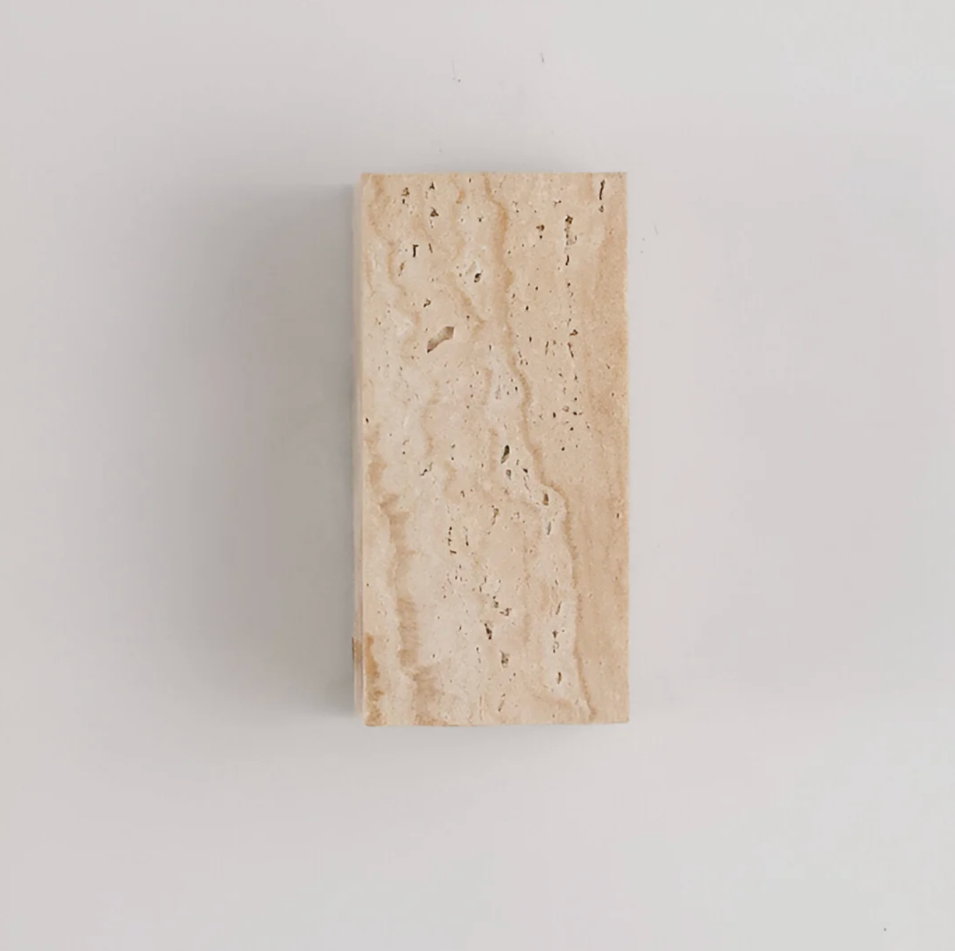 Travertine Wall Light Natural Stone Modern Minimalist Sconce