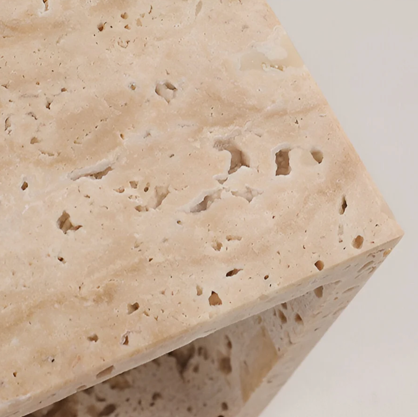Travertine Wall Light Natural Stone Modern Minimalist Sconce