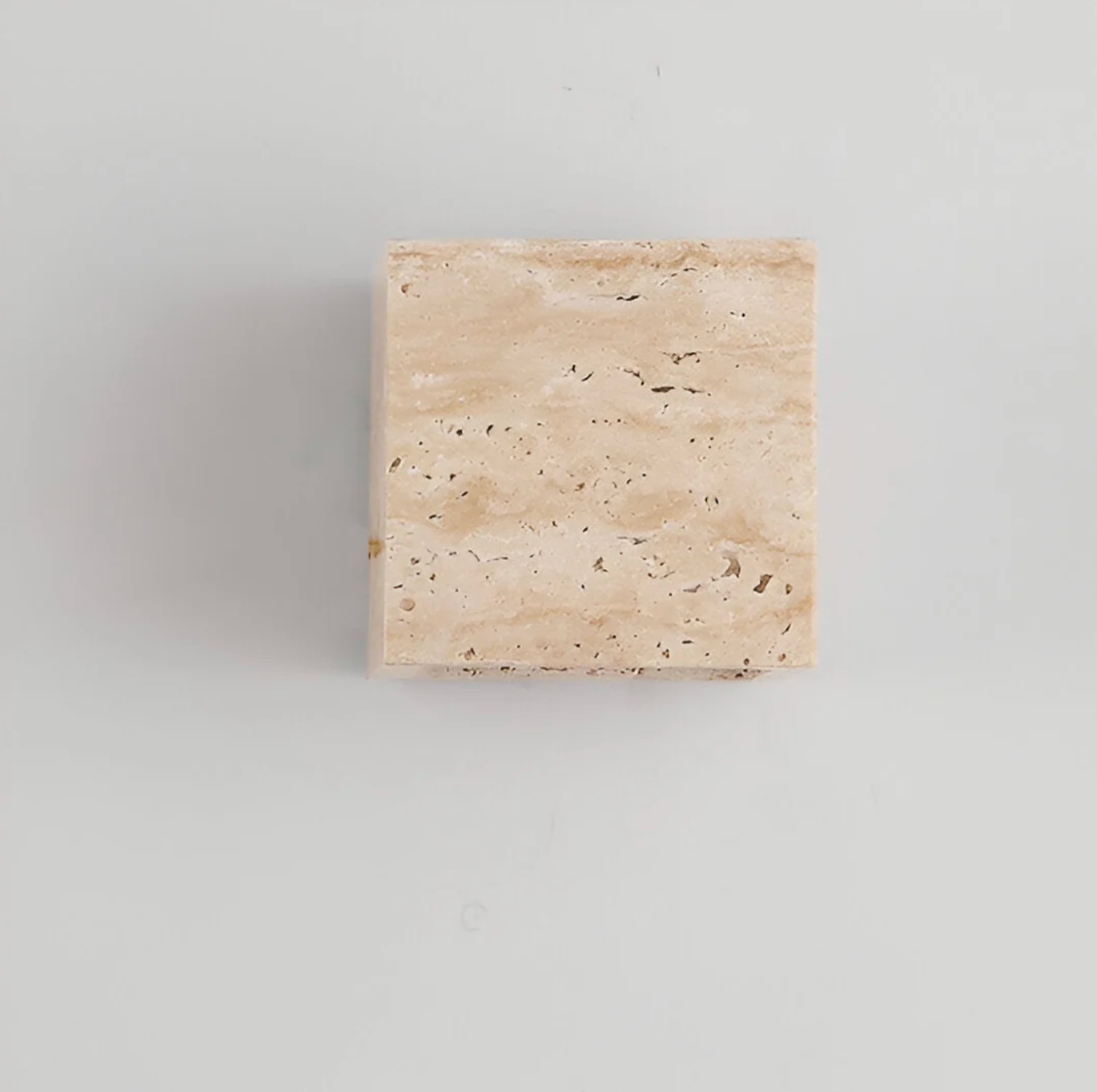 Travertine Wall Light Natural Stone Modern Minimalist Sconce