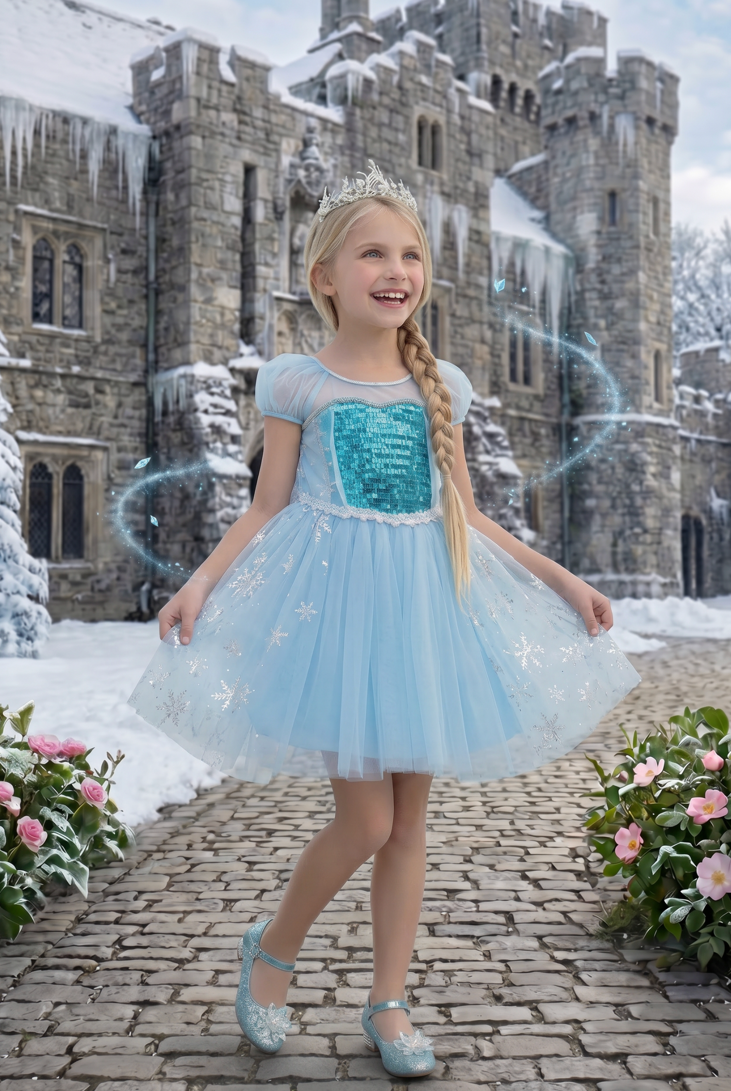 ICE QUEEN MINI DRESS