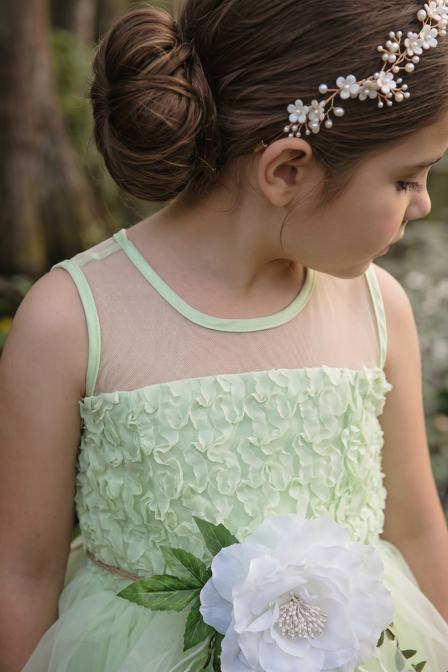 FROG PRINCESS GOWN & BELT SET