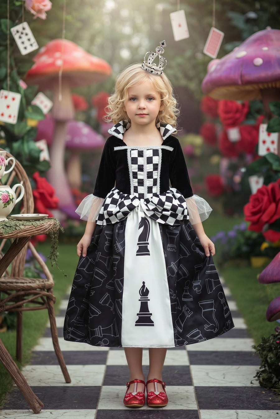 QUEEN OF HEARTS SHOE
