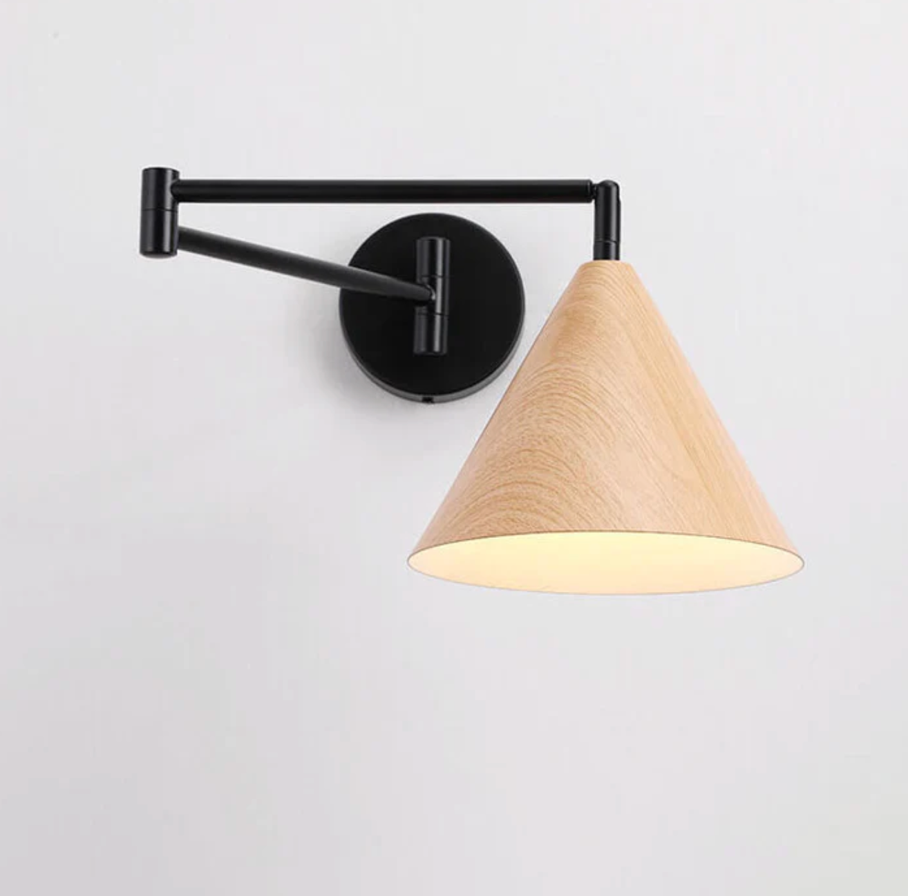 Scandinavian Wooden Wall Lamp Minimalist Modern Sconce