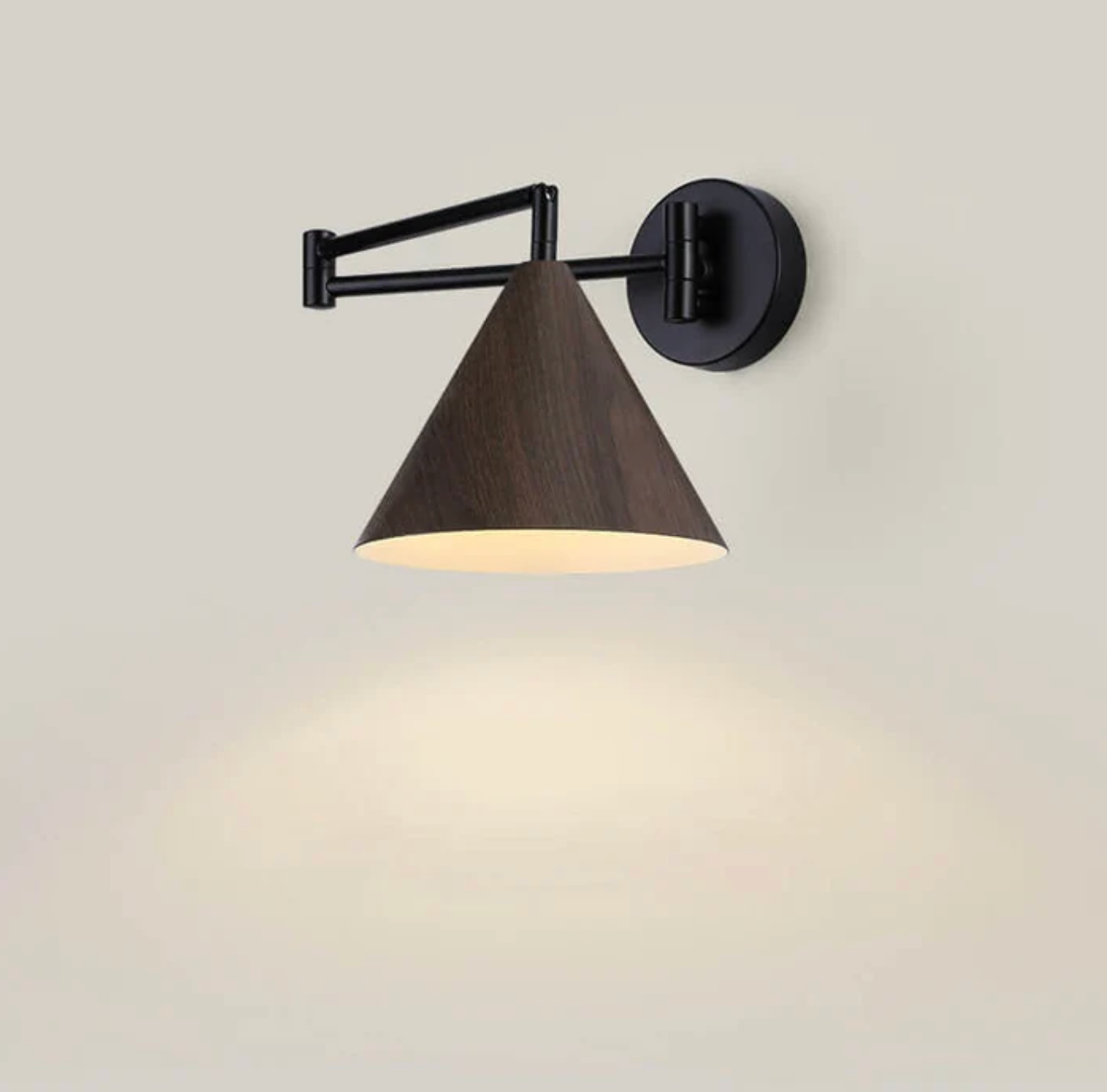 Scandinavian Wooden Wall Lamp Minimalist Modern Sconce