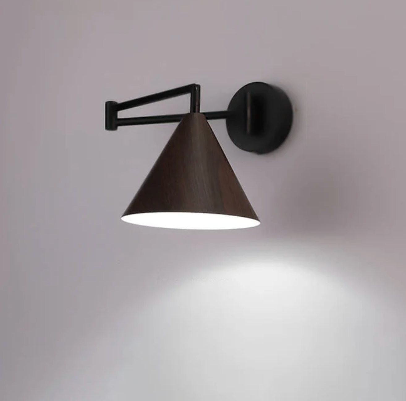 Scandinavian Wooden Wall Lamp Minimalist Modern Sconce