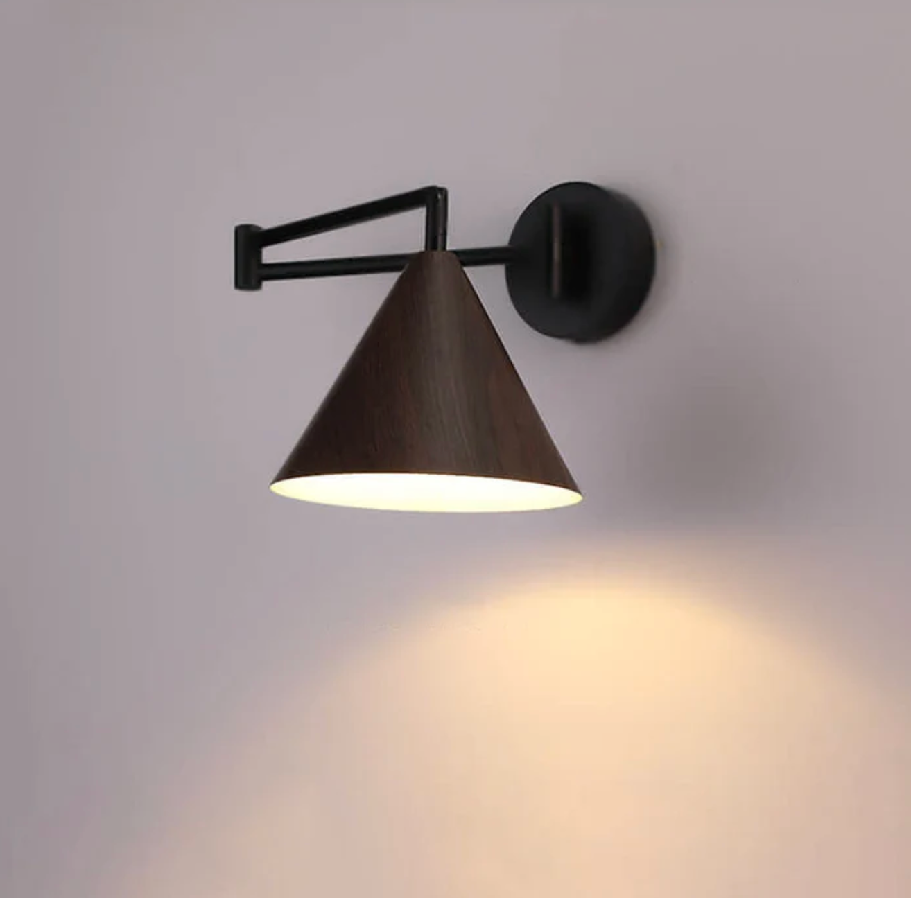 Scandinavian Wooden Wall Lamp Minimalist Modern Sconce