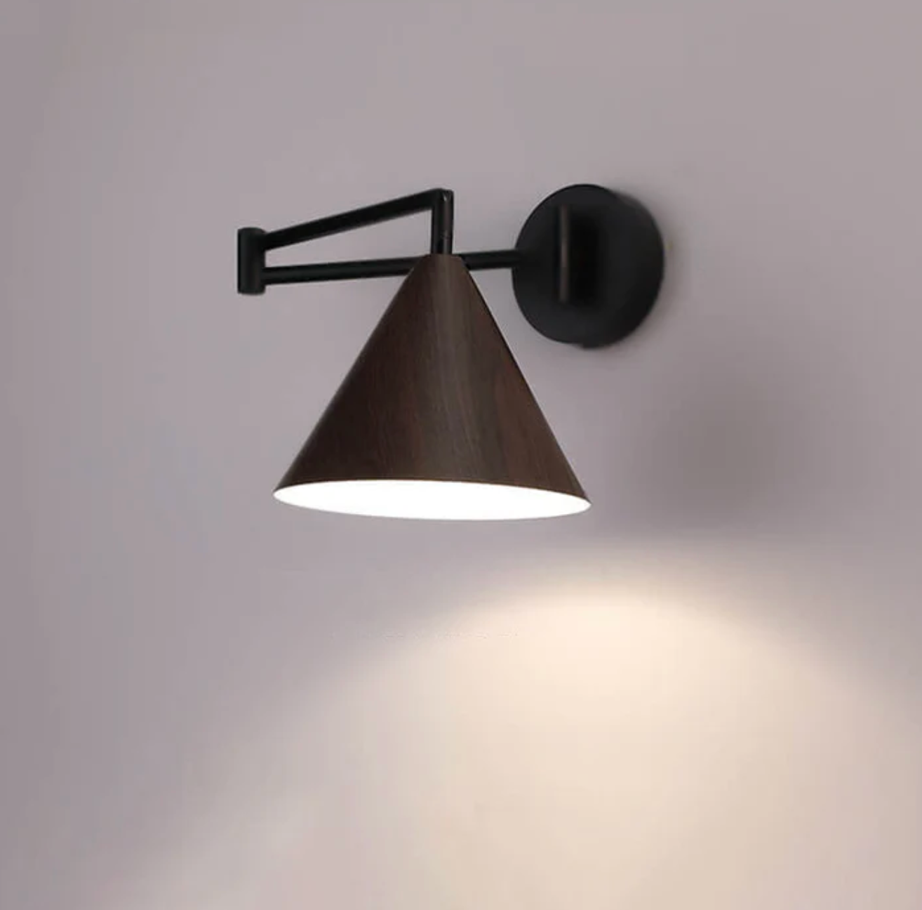 Scandinavian Wooden Wall Lamp Minimalist Modern Sconce