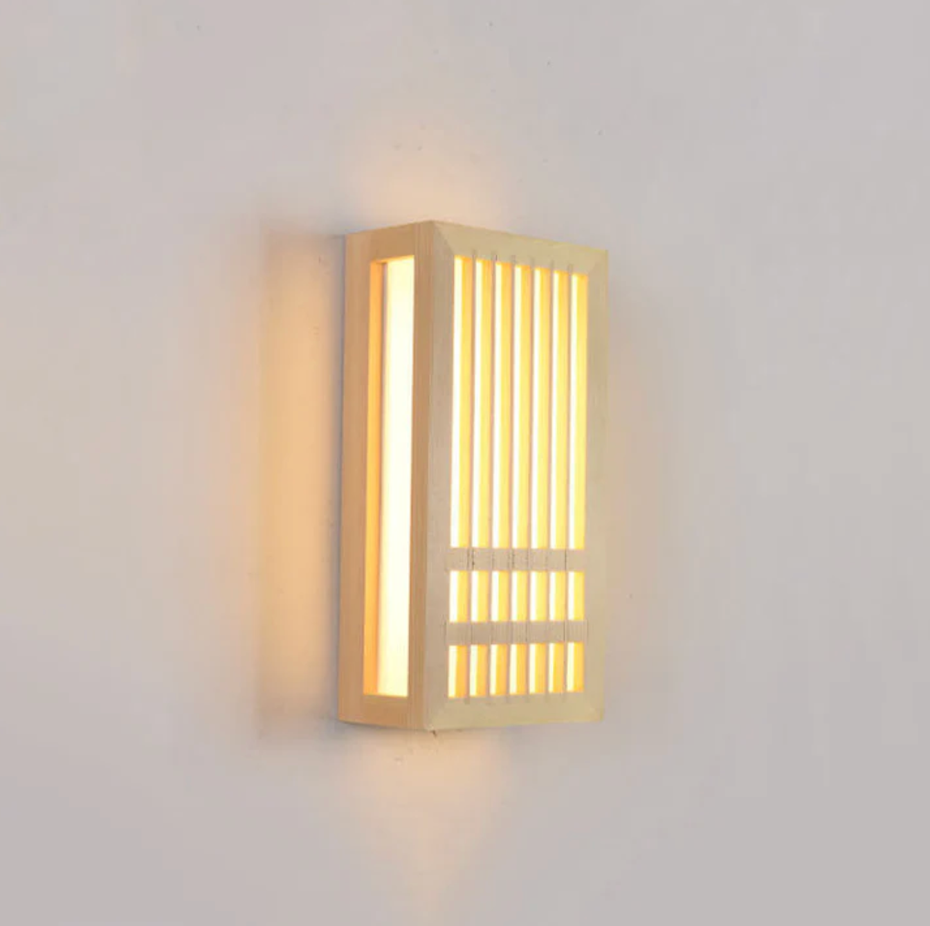 Japandi Wooden Wall Light LED Minimalist Decorative Sconce