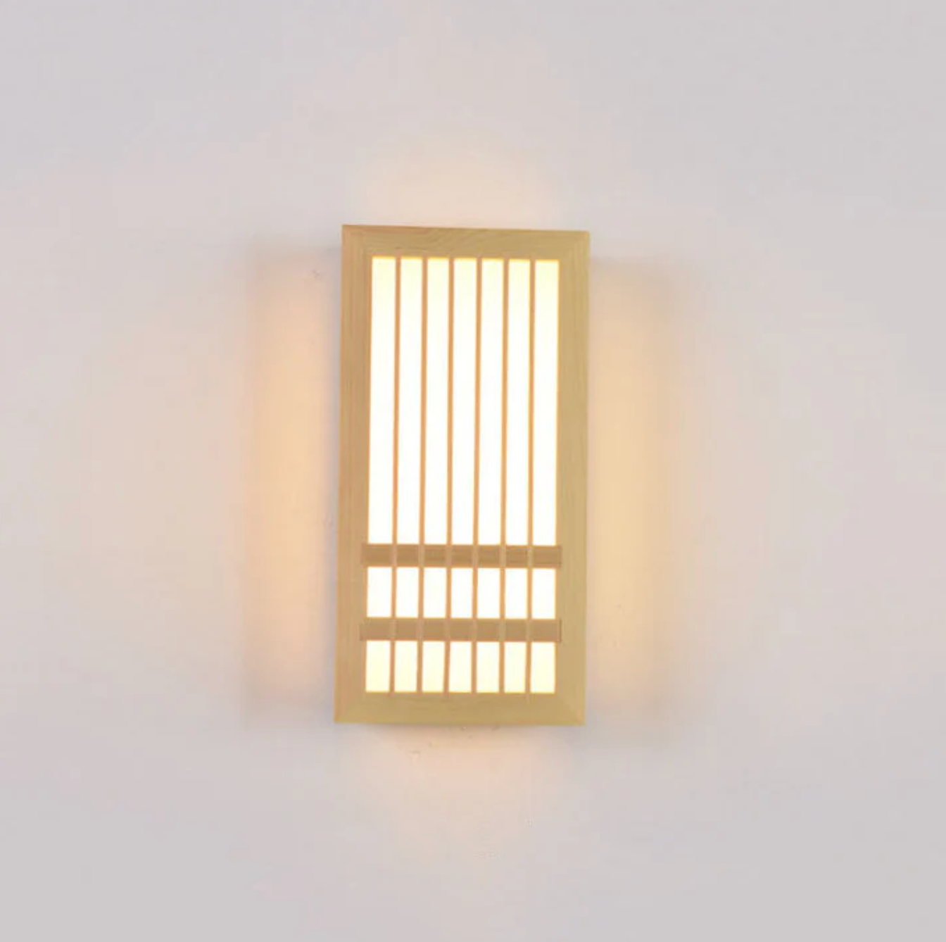 Japandi Wooden Wall Light LED Minimalist Decorative Sconce