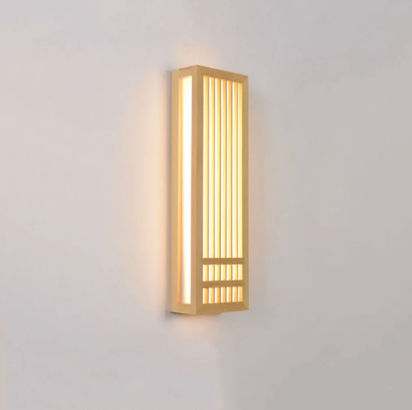 Japandi Wooden Wall Light LED Minimalist Decorative Sconce