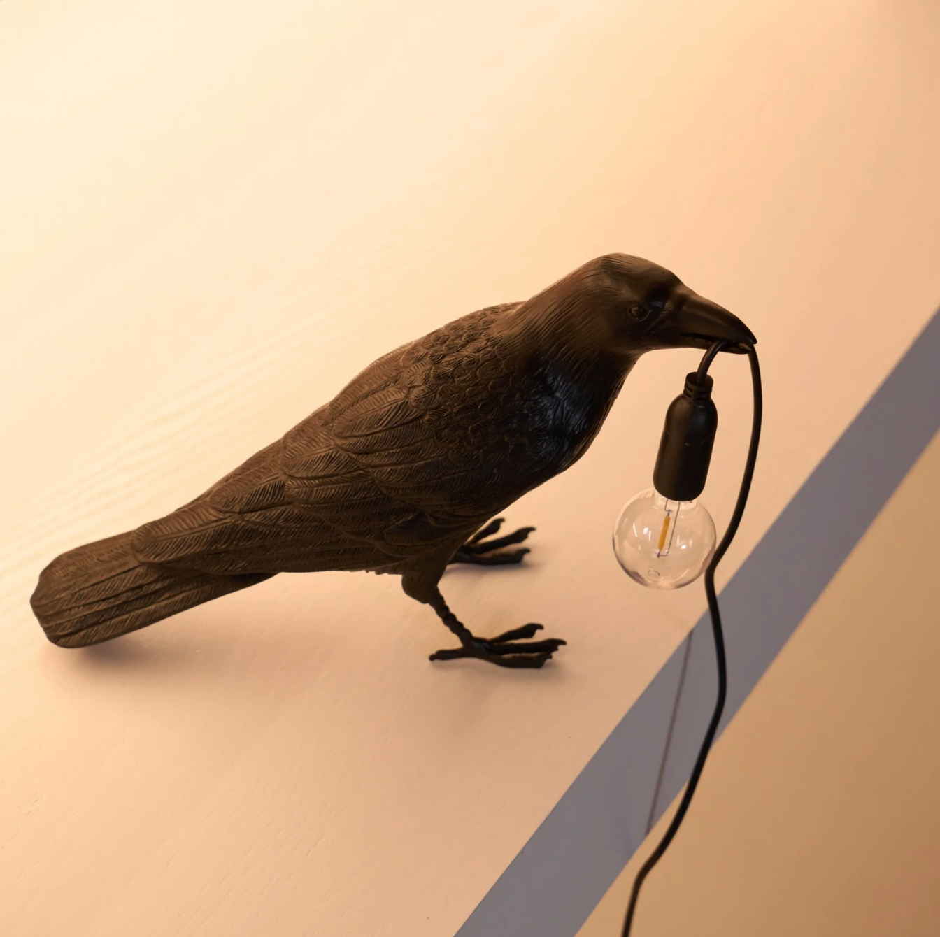 Raven Table Lamp Modern Bird Light Decorative Desk Lamp