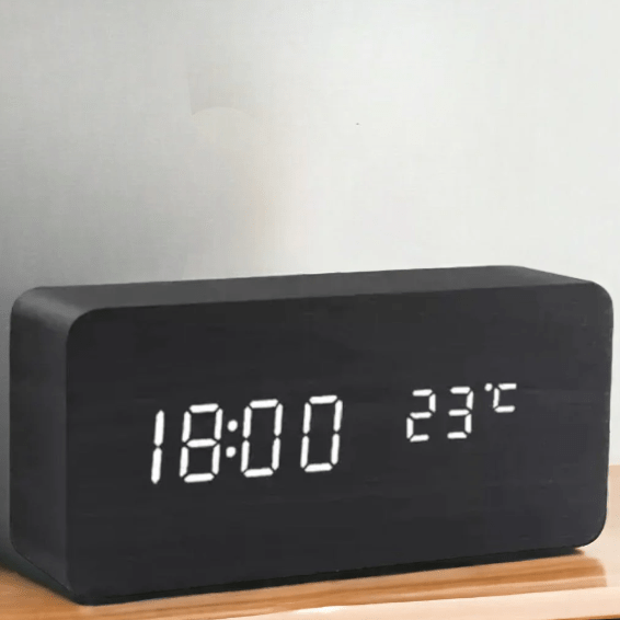 Timbrix - Voice-Activated Triangular LED Desk Clock