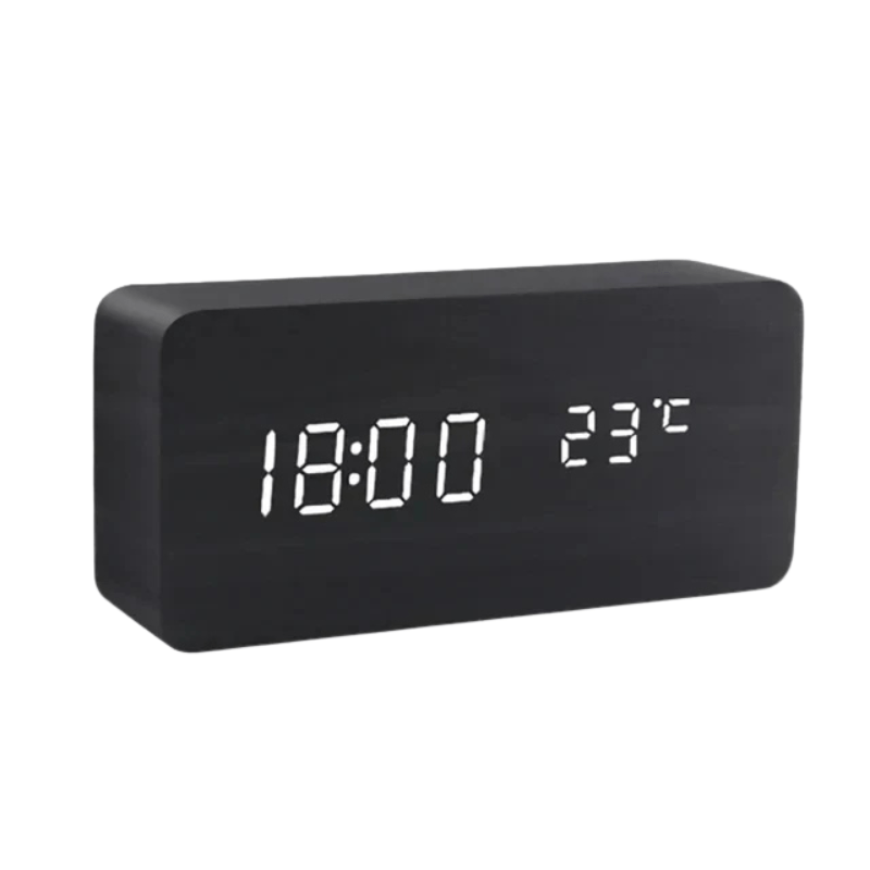 Timbrix - Voice-Activated Triangular LED Desk Clock