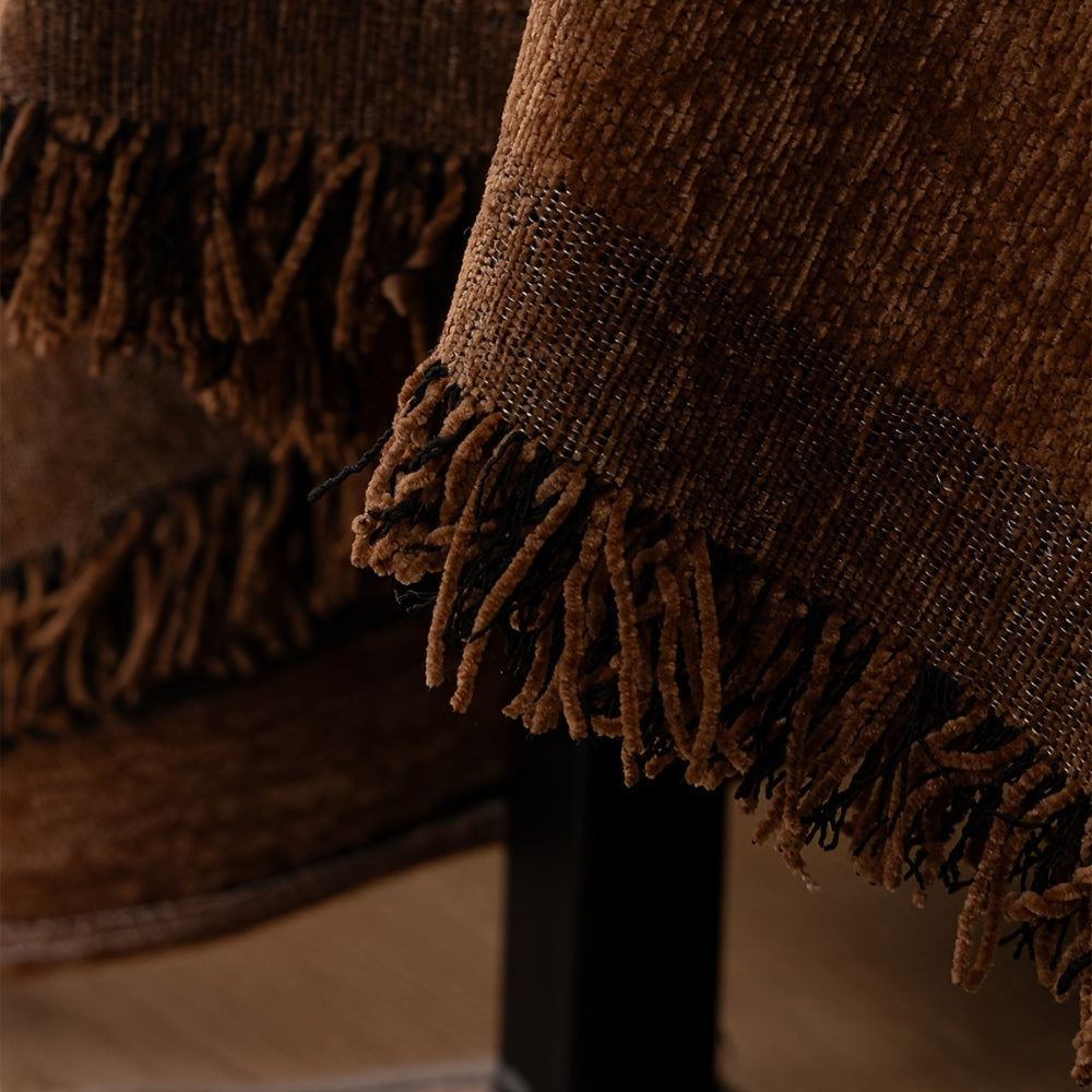 Tribal Geometric Chenille Couch Cover