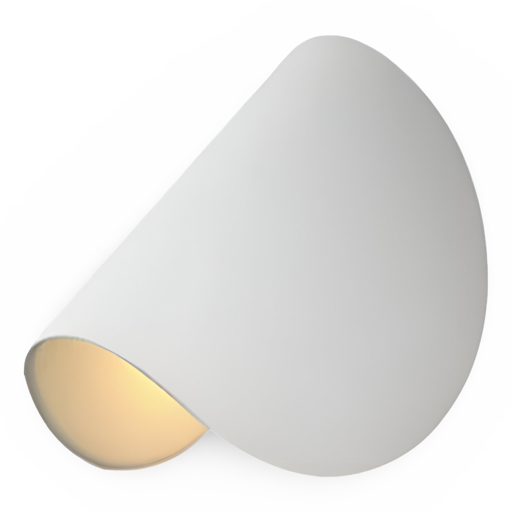 Modern Rotatable Curved Metal Wall Lamp