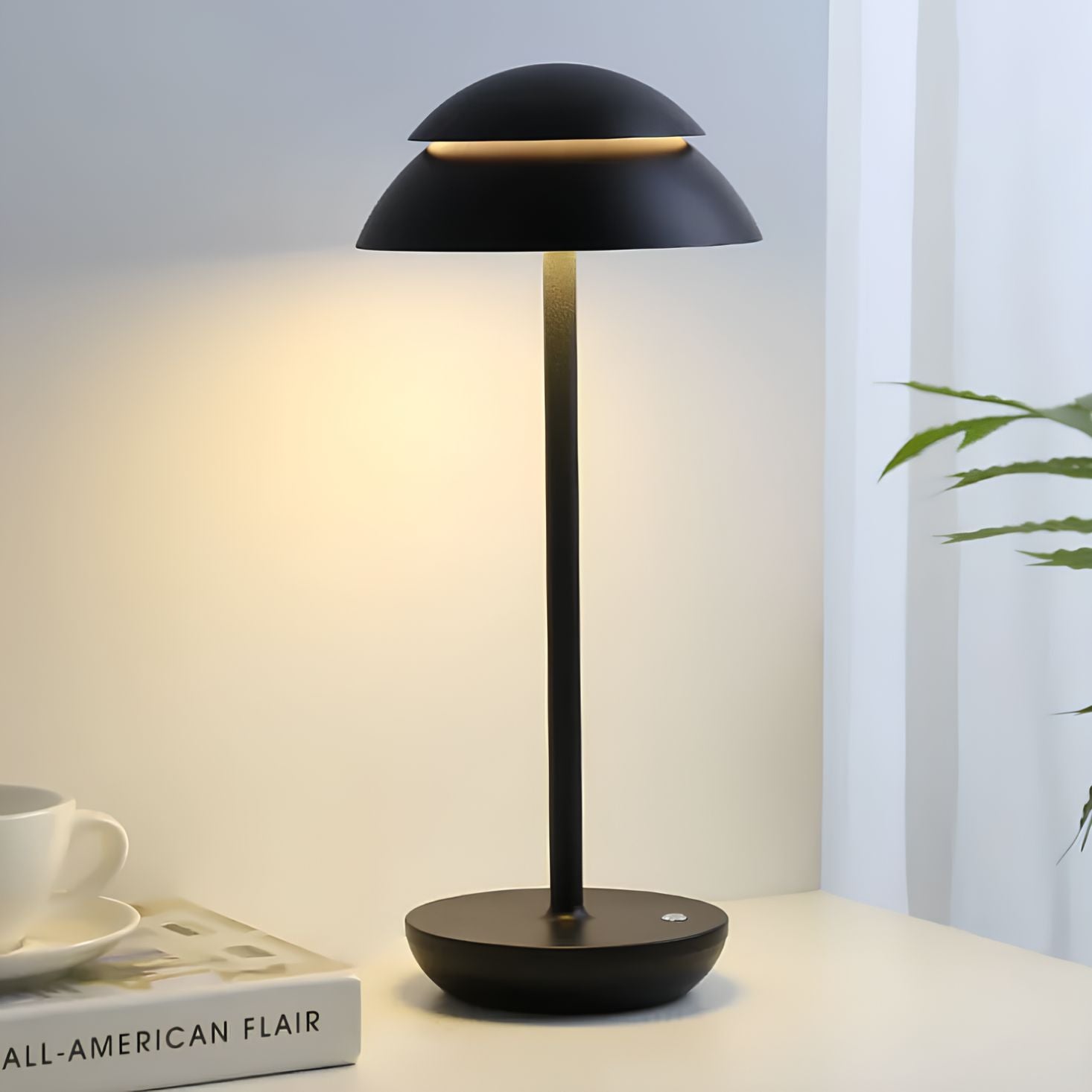 Cordless Dimmable Aluminum Table Lamp