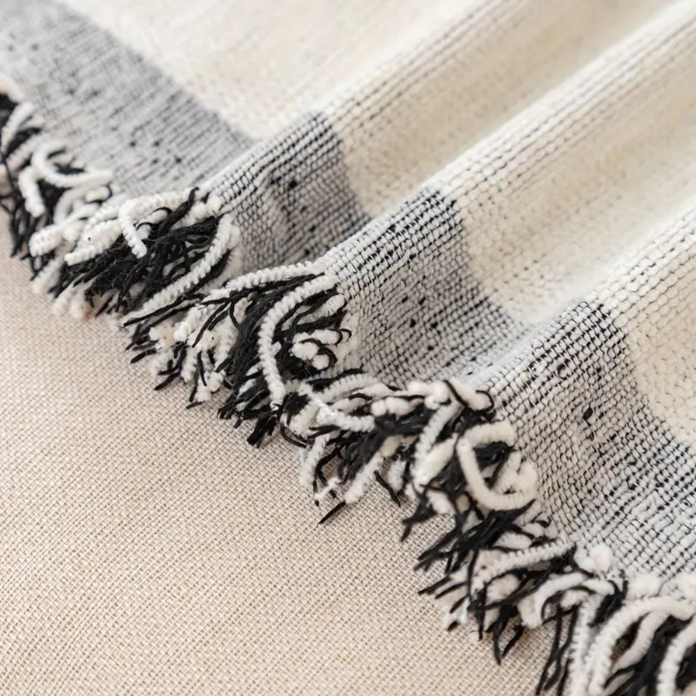 Wave Lines Chenille Couch Covers