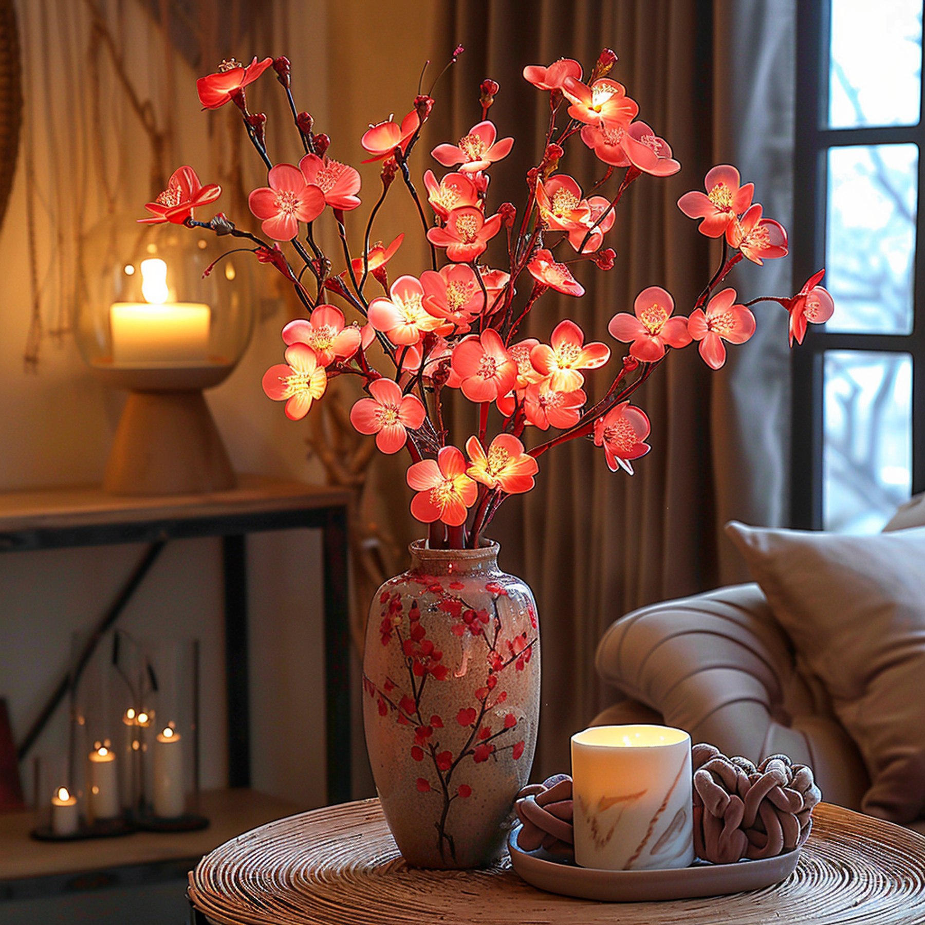 LED Olive Branch Decorative Light