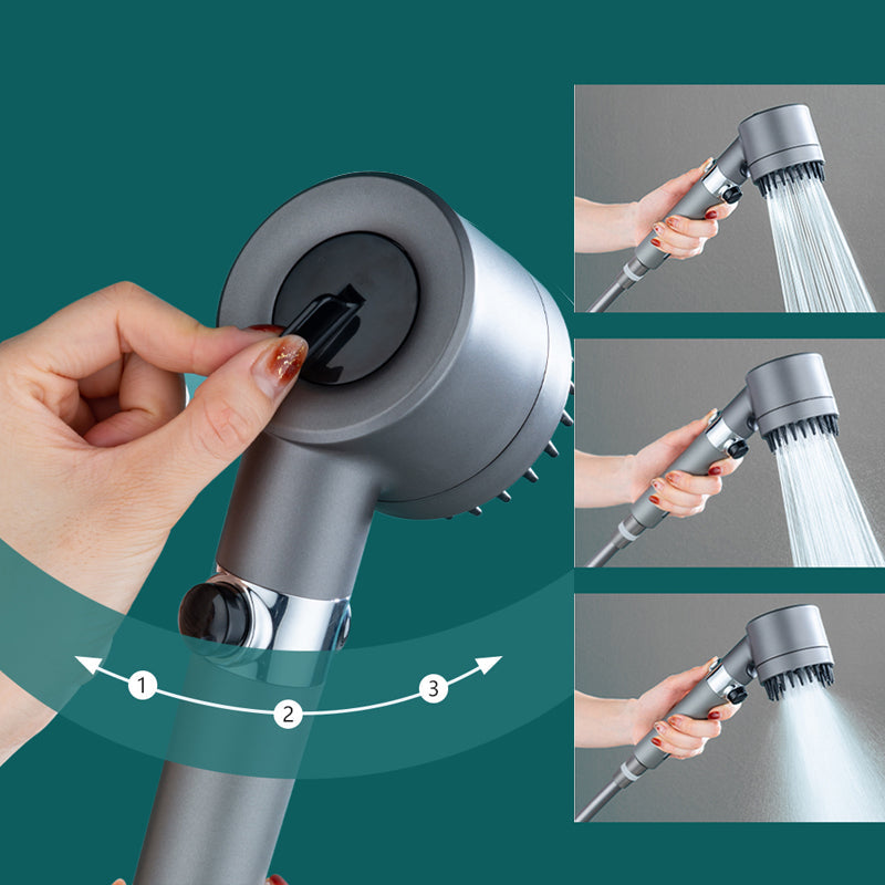 Efficient Sleek High Pressure Filtered Shower Head with 3 Spray Settings