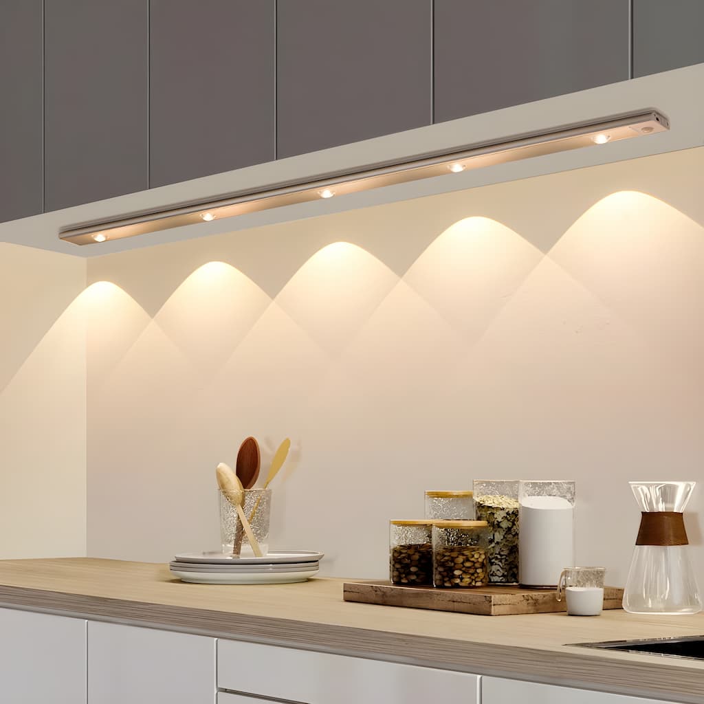 Wireless LED Cabinet Light With Motion Sensor Magnetic Mounted