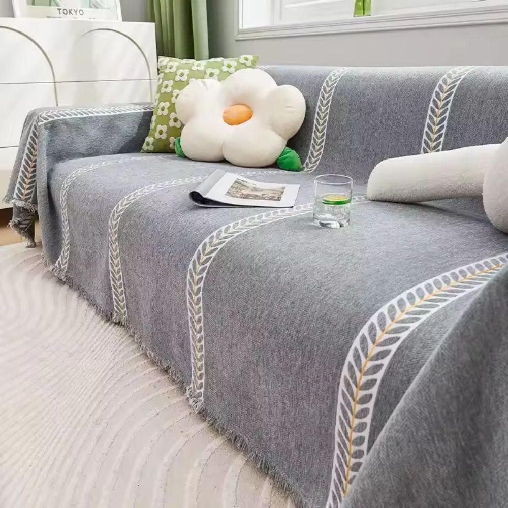 Flourish Leaf Couch Cover
