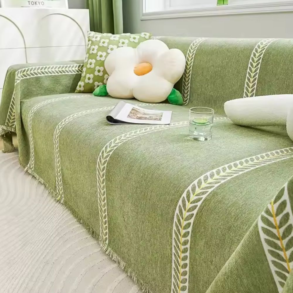 Flourish Leaf Couch Cover