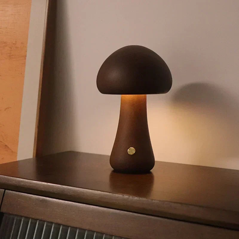 GlowMush | Touch LED Table Lamp – Soft Light for Bedroom & Children’s Room