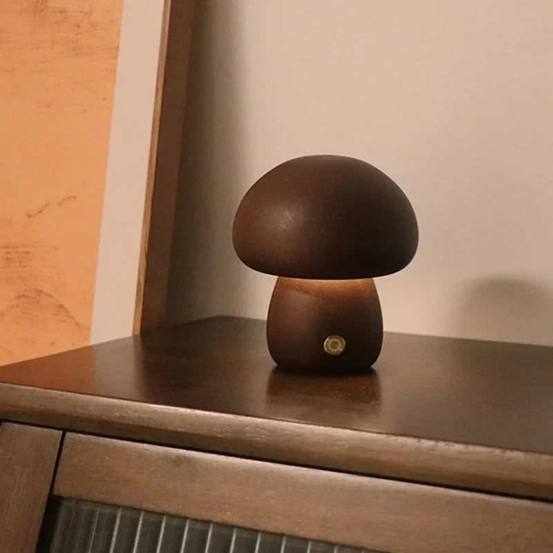 GlowMush | Touch LED Table Lamp – Soft Light for Bedroom & Children’s Room