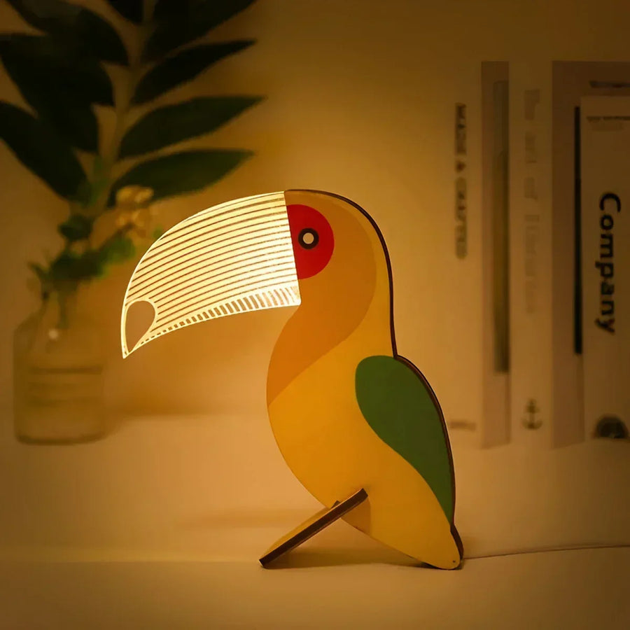 GlowTales | Table Lamp – Enchanting Night Light for Kids’ Bedrooms