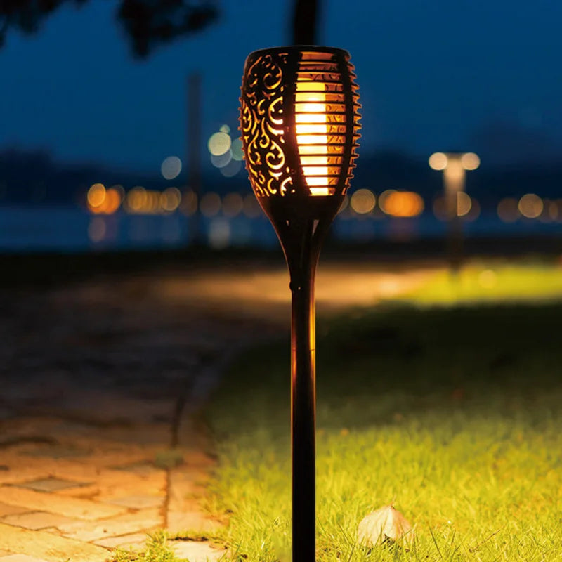 GlowTorch | Solar Garden Torches – Ambient Lighting for Walkways