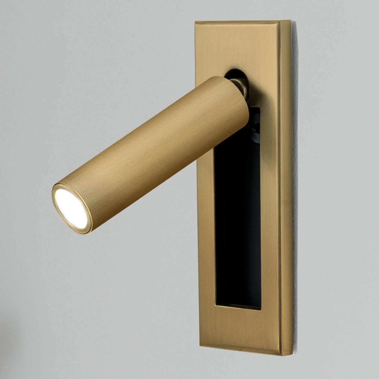 HaloEdge | Wall Sconce – Space-Saving Adjustable Bedside Lamp