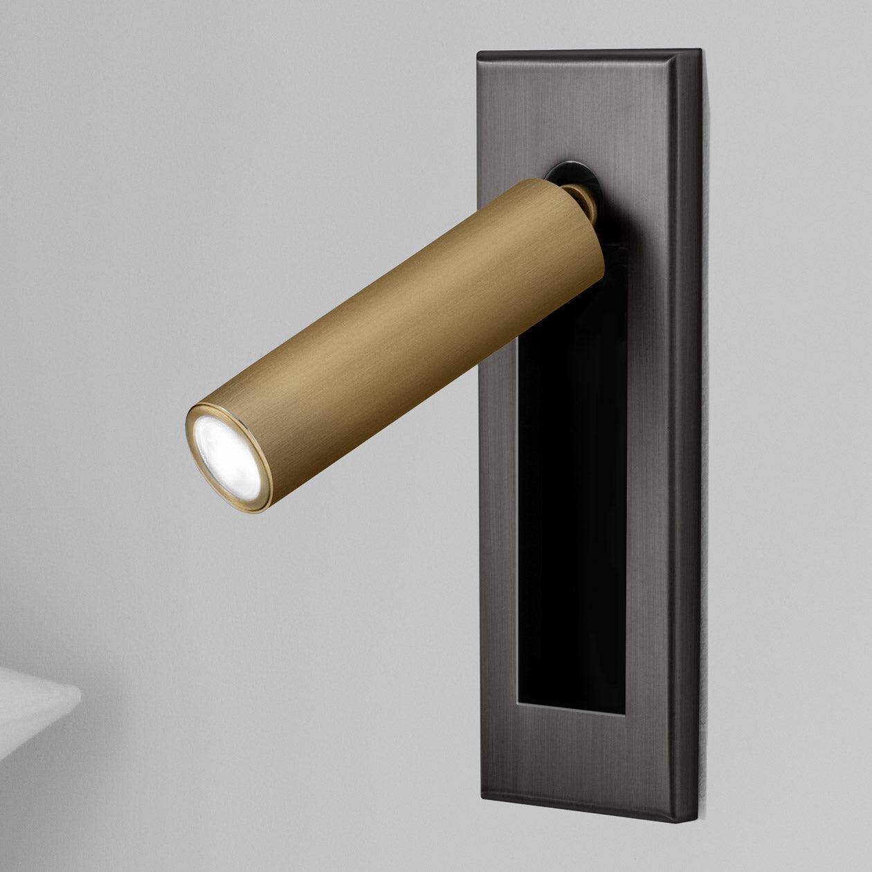 HaloEdge | Wall Sconce – Space-Saving Adjustable Bedside Lamp