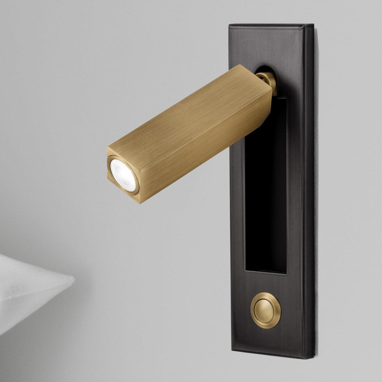 HaloEdge | Wall Sconce – Space-Saving Adjustable Bedside Lamp