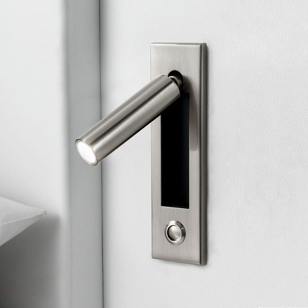 HaloEdge | Wall Sconce – Space-Saving Adjustable Bedside Lamp