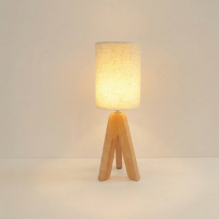 Nordic Cylindrical Fabric Table Lamp