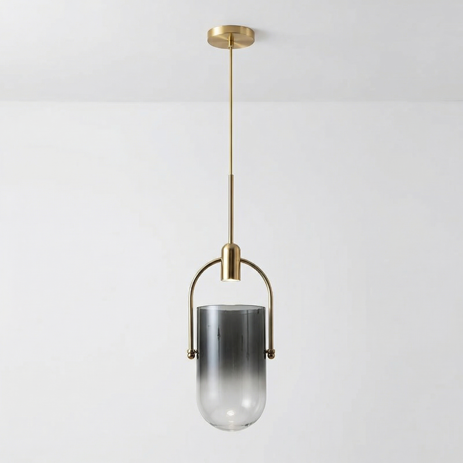 Scandinavian Glass Head Ceiling Chandelier