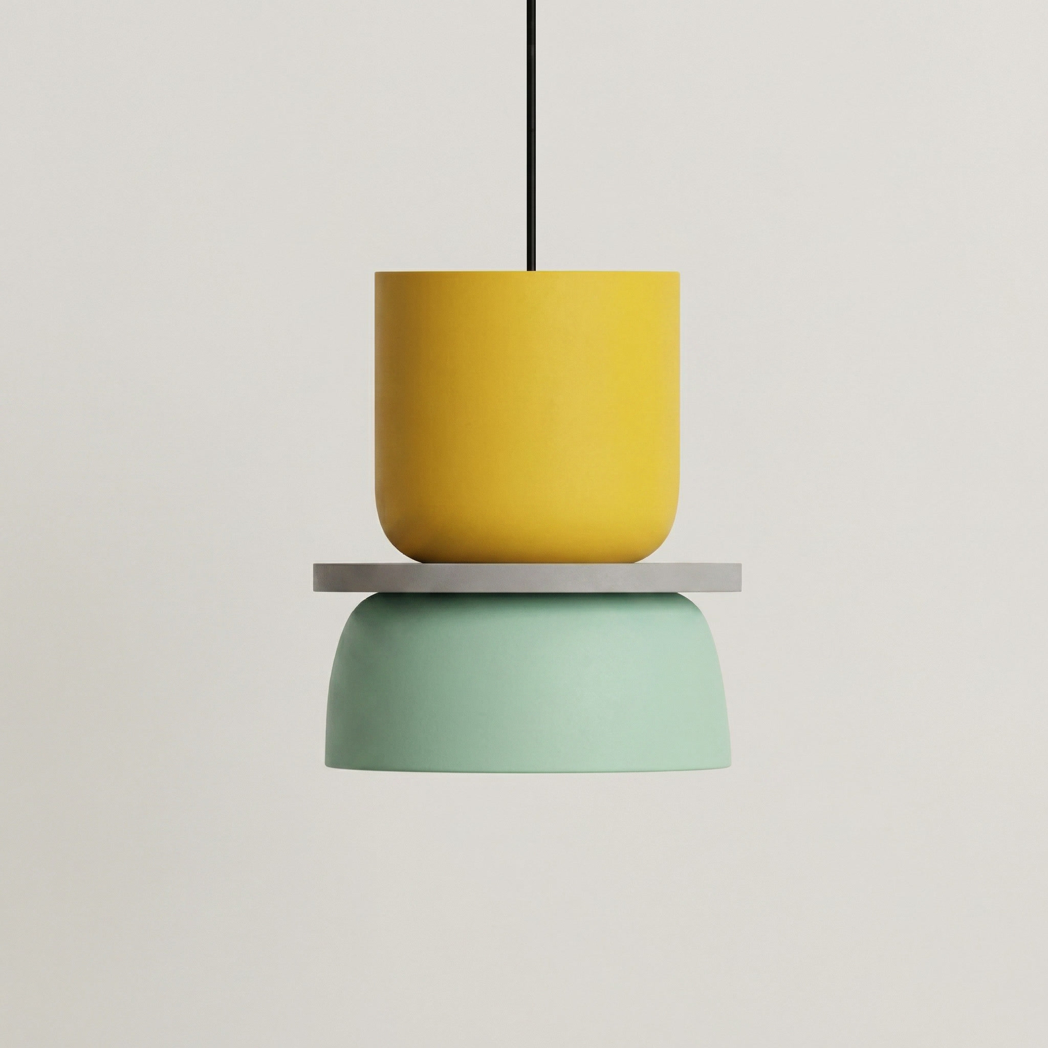 Nordic Macaron Pendant Light – Modern Acrylic Chandelier