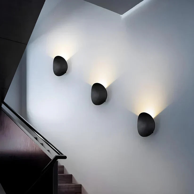 Modern Disk Metal Wall Lamp