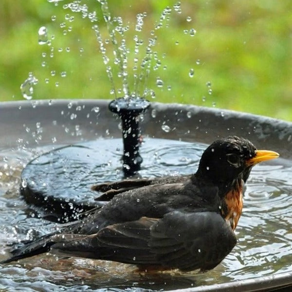 Outdoor Solar Water Fountain Pump for Garden Water Feature