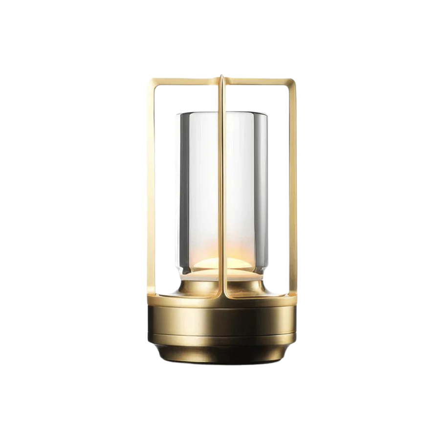LumiCage | Table Lamp – Wireless Touch Control & Adjustable Light