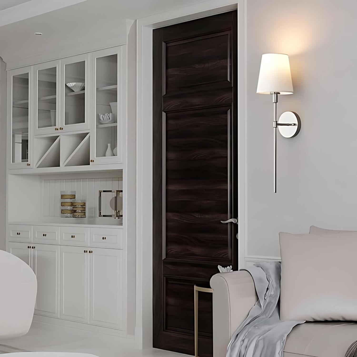 LumiCrown | Wall Light – Wireless Rechargeable with Remote Control